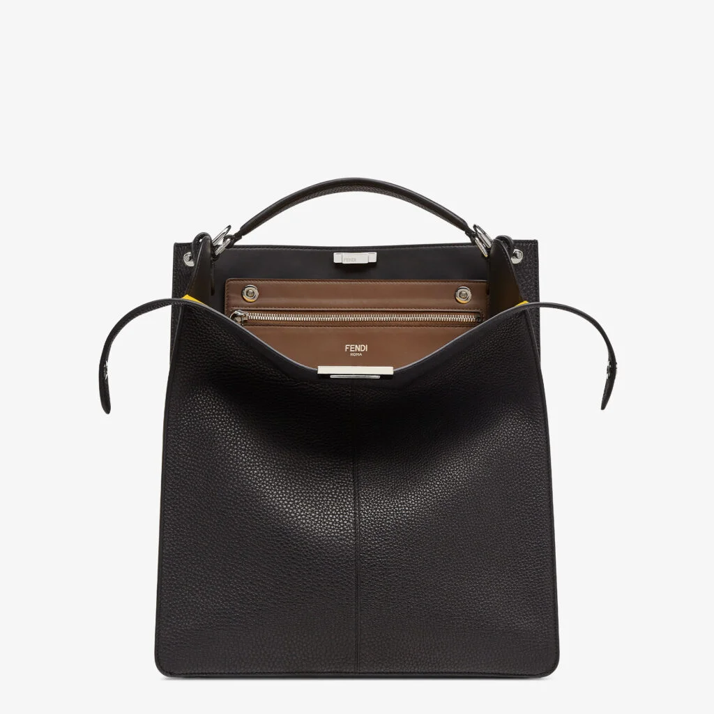 Fendi Peekaboo X-Lite Large — Black Leather (Men)