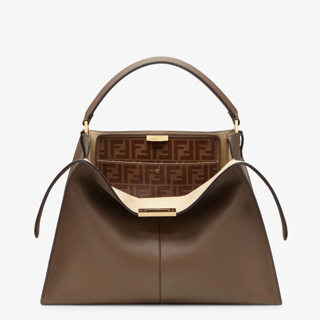 Fendi Peekaboo X-Lite Large — Brown Leather