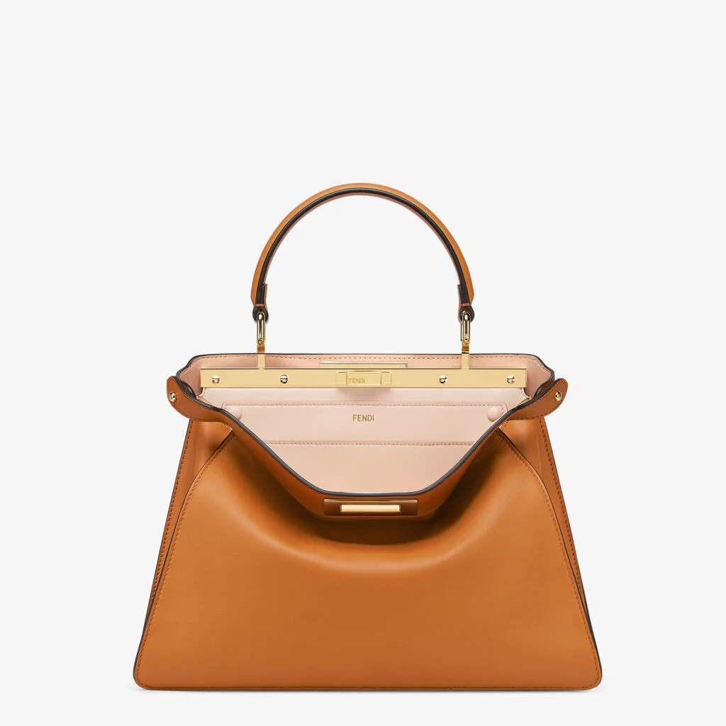 Fendi Peekaboo ISeeU Medium — Brown Leather