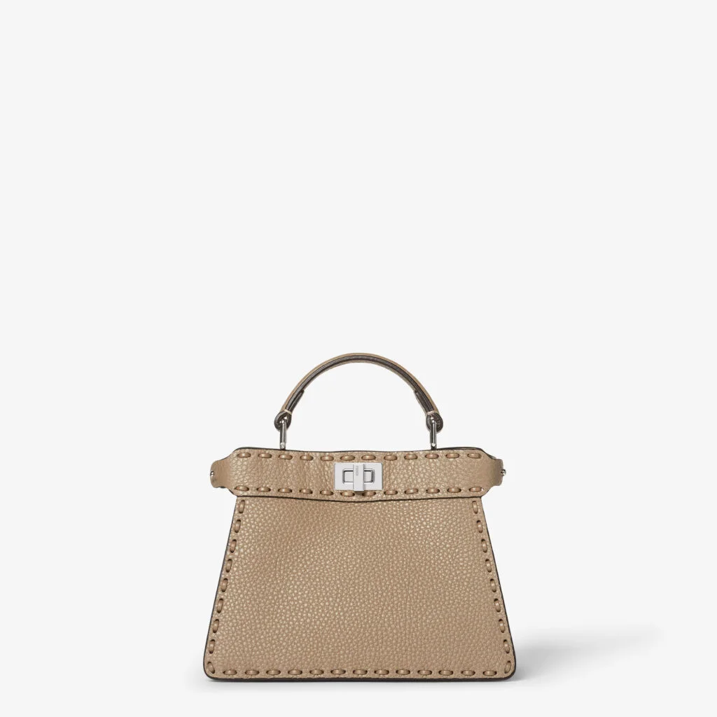 Fendi Peekaboo ISeeU Petite — Dove Gray Selleria