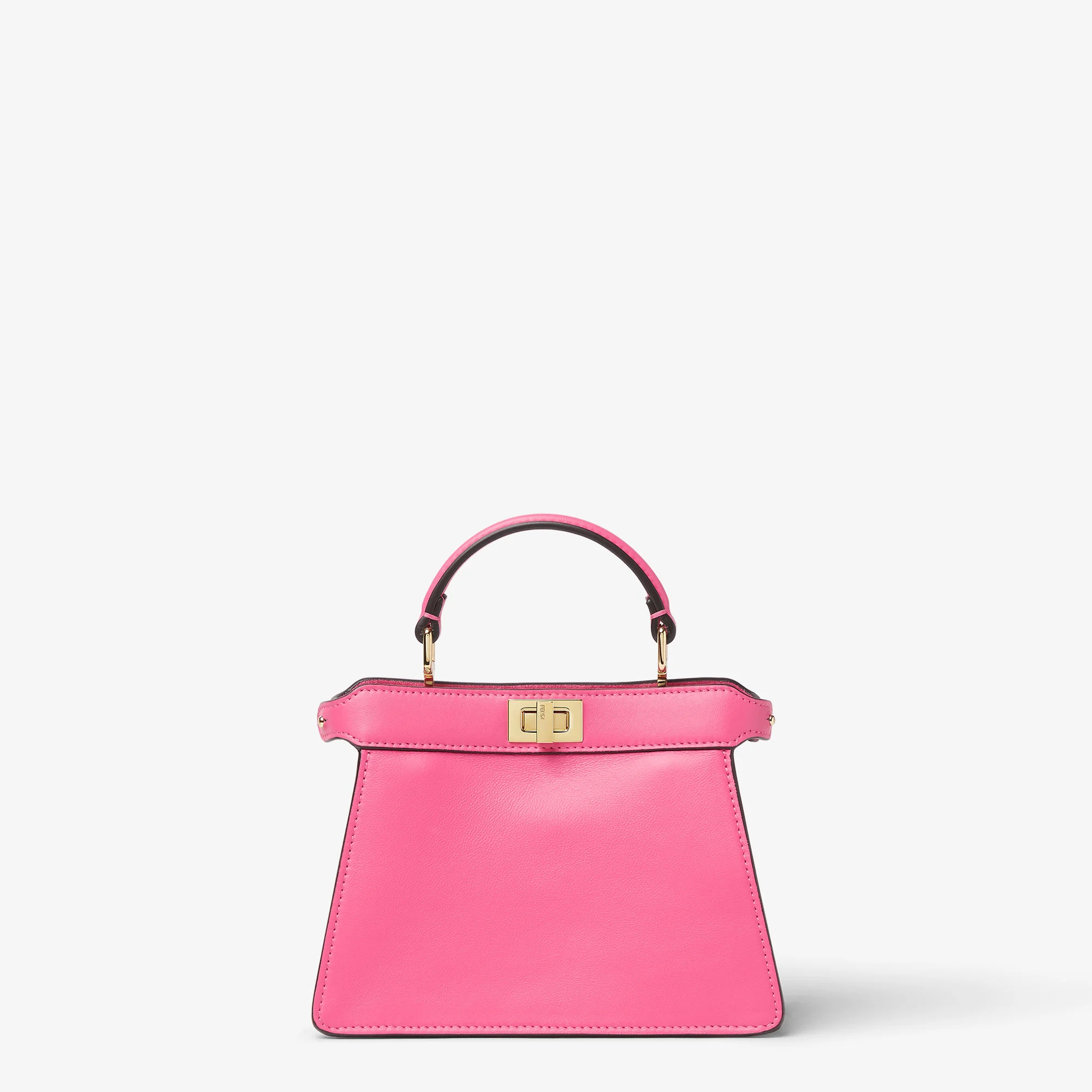 Fendi Peekaboo ISeeU Petite — Petunia Pink Leather