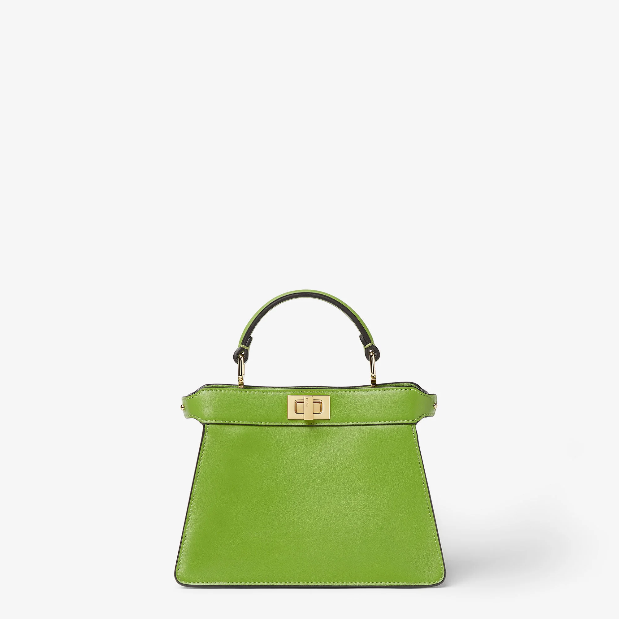 Fendi Peekaboo ISeeU Petite — Forest Green Leather