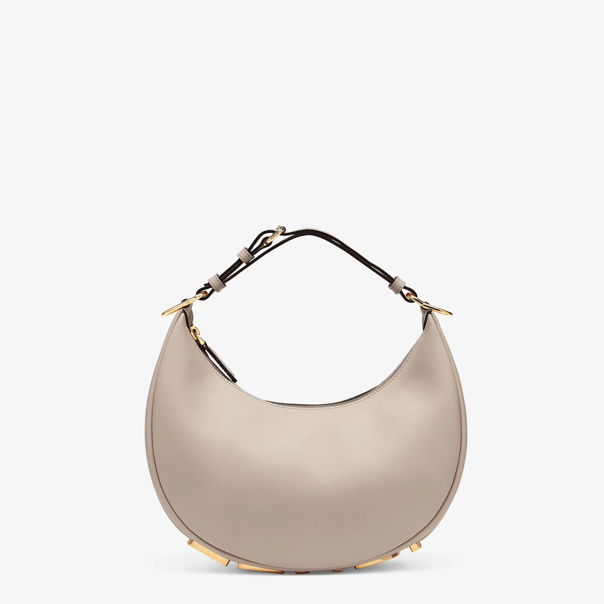 Fendi Fendigraphy Small — Dove Gray Leather