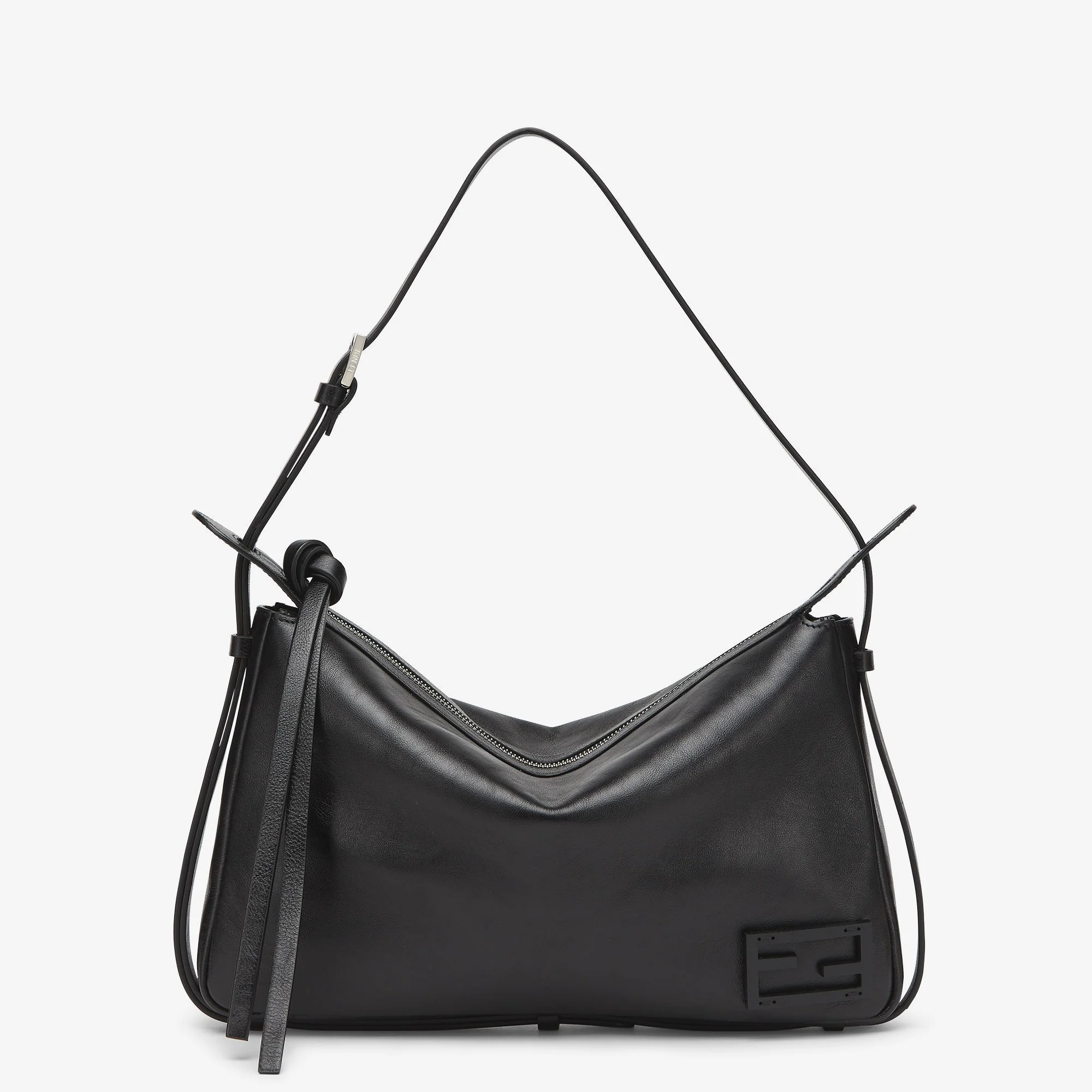 Simply Fendi Medium — Black Leather