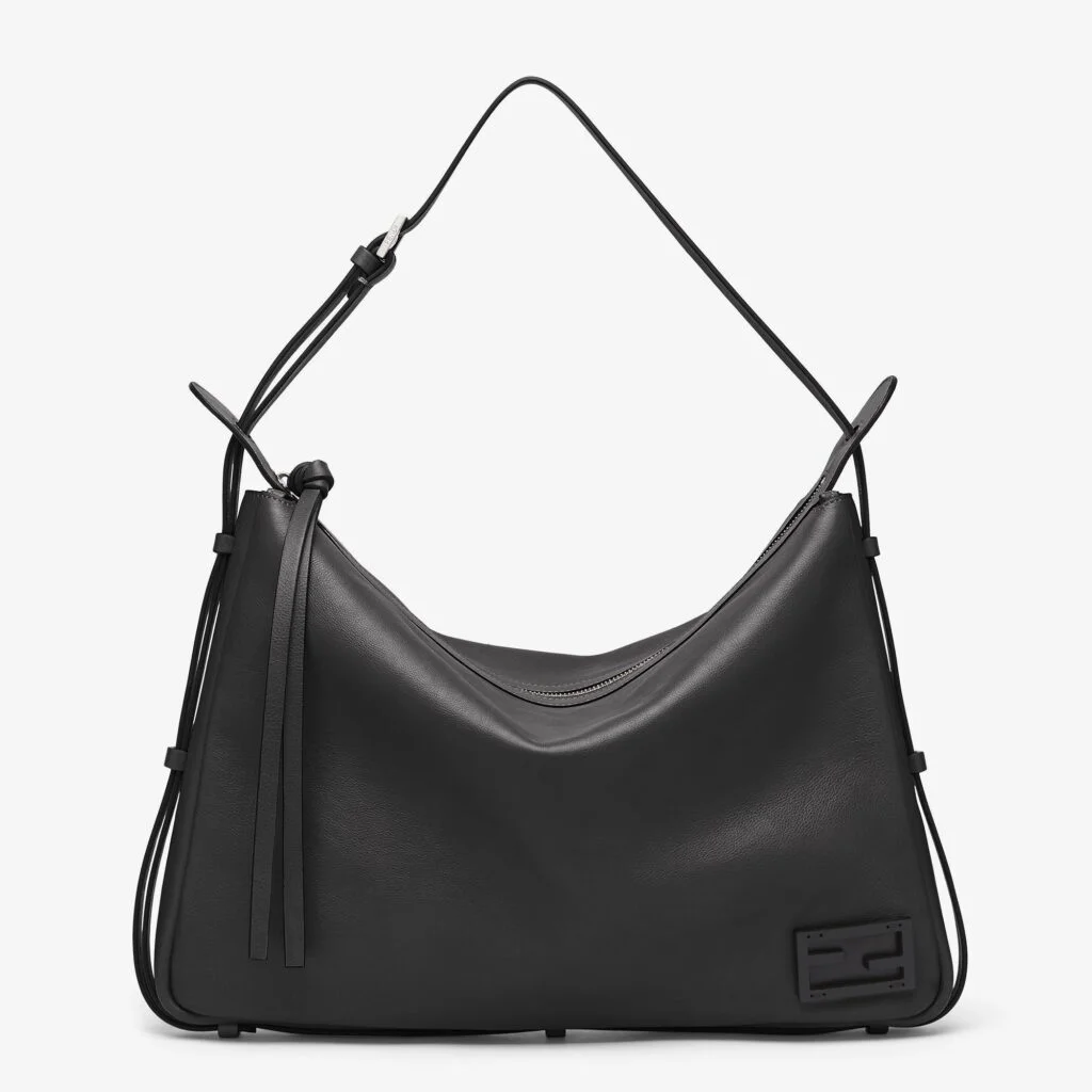 Simply Fendi Large — Black Leather