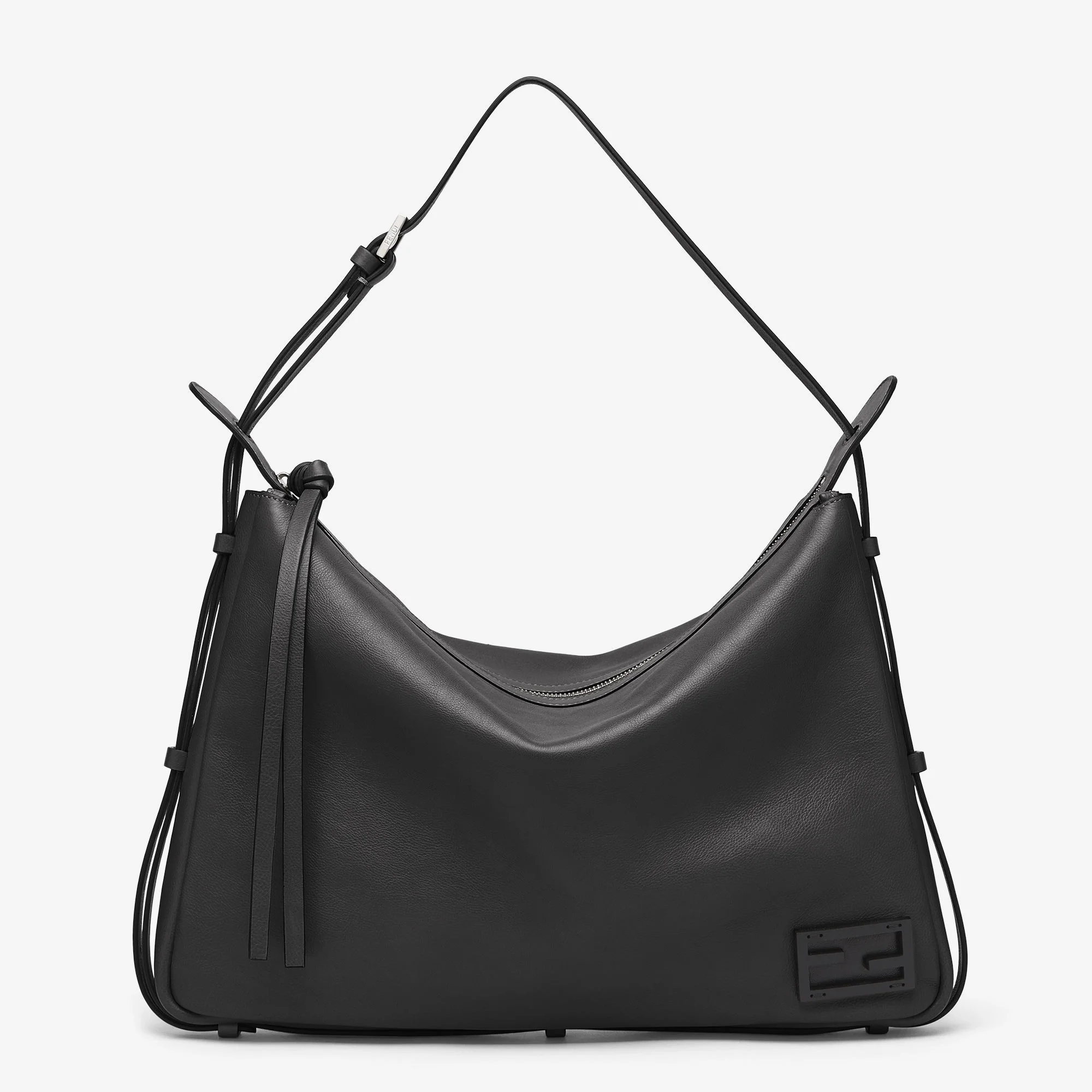Simply Fendi Large — Black Leather