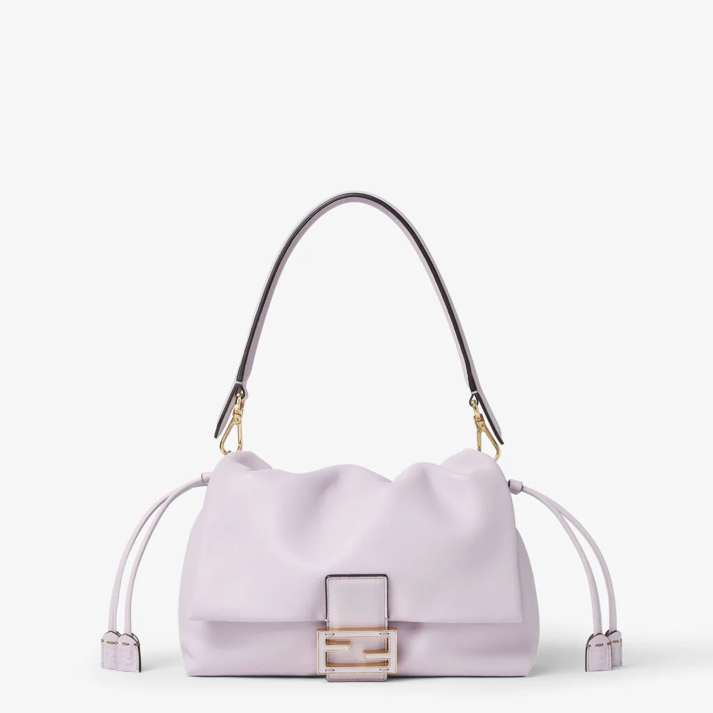 Fendi Baguette Soft Medium — Anemone Purple Nappa