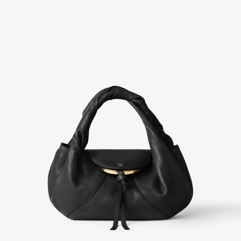 Fendi Spy Small — Black Leather