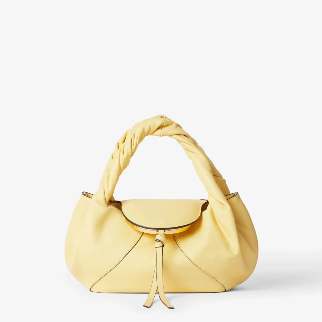 Fendi Spy Small — Yellow Leather