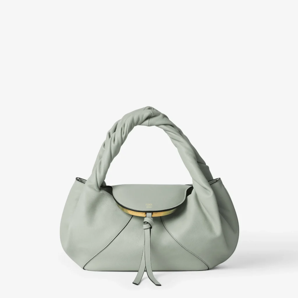 Fendi Spy Small — Matcha Green Leather