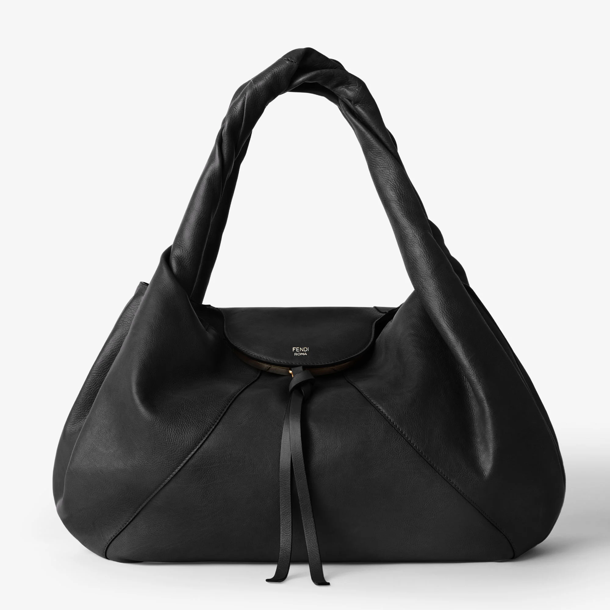 Fendi Spy — Black Leather
