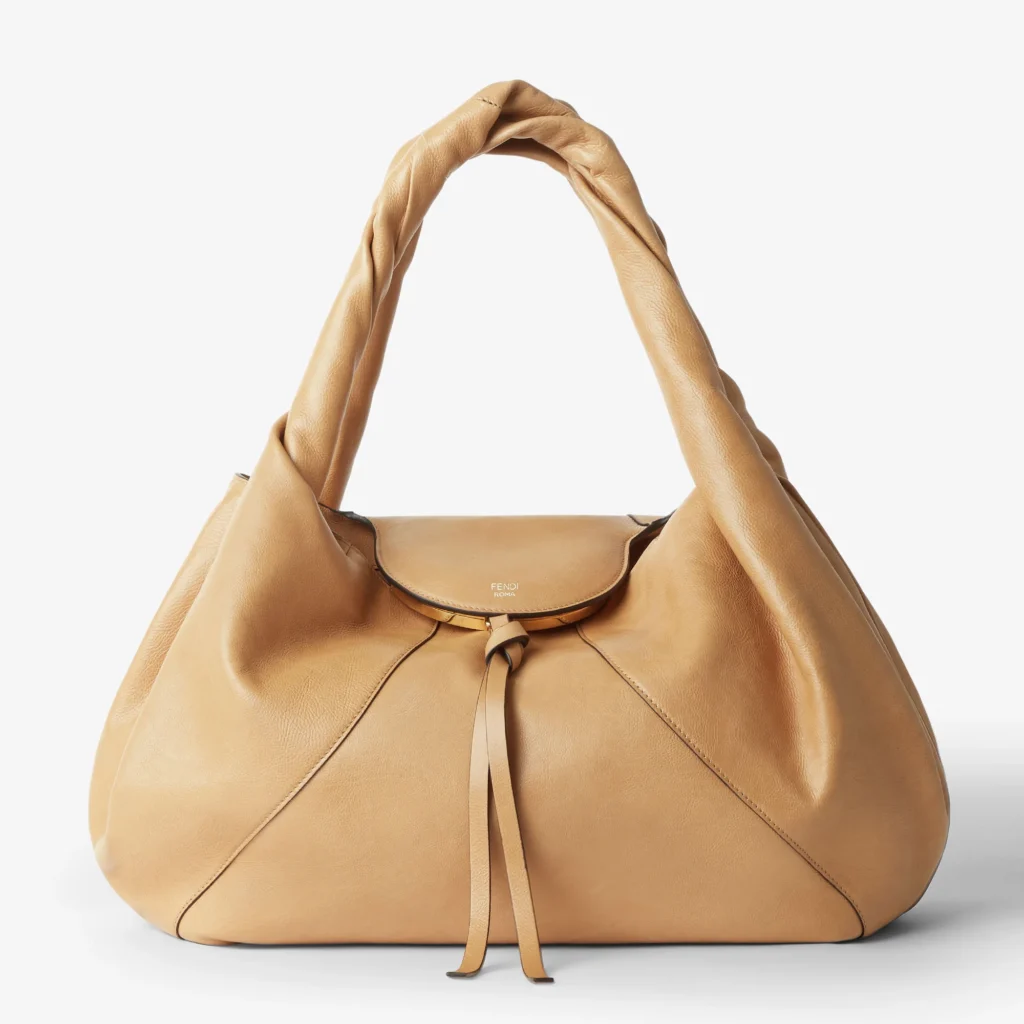 Fendi Spy — Beige Leather