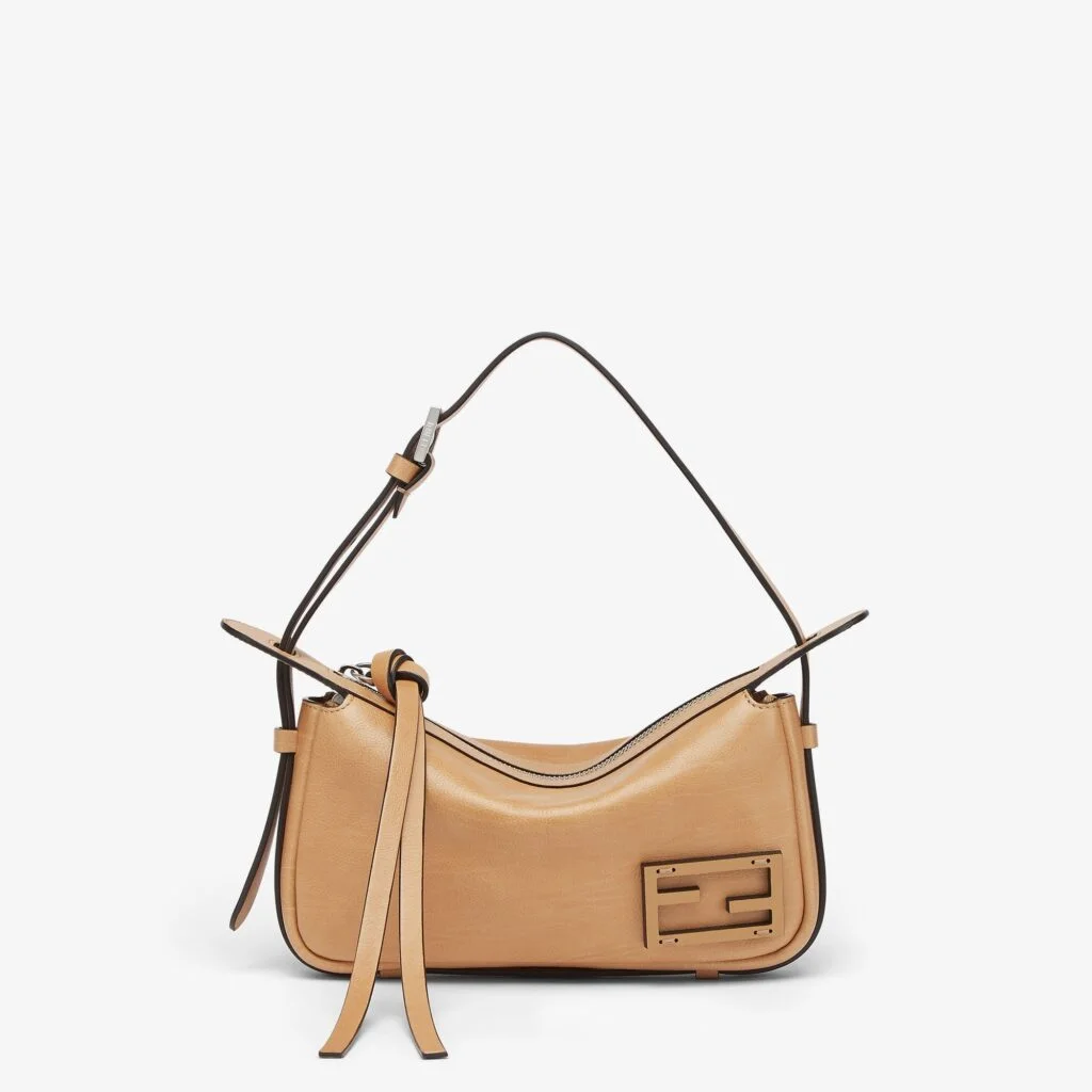 Simply Fendi Mini — Beige Leather